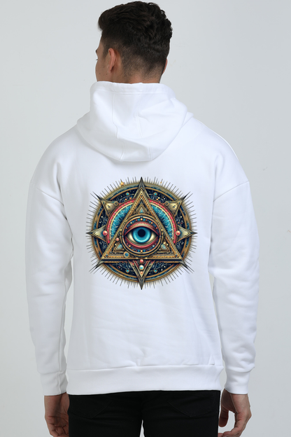 Cosmic Eye Symbol Oversized Unisex Hoodie