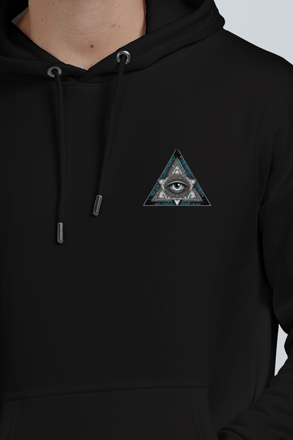 Cosmic Eye Symbol Oversized Unisex Hoodie