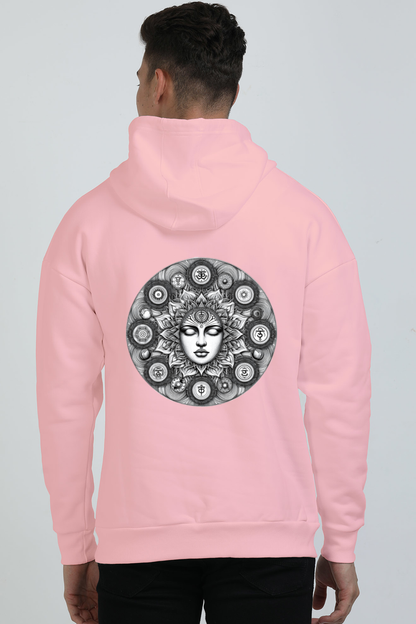 Serene Chakra Mandala Unisex Oversized Hoodie