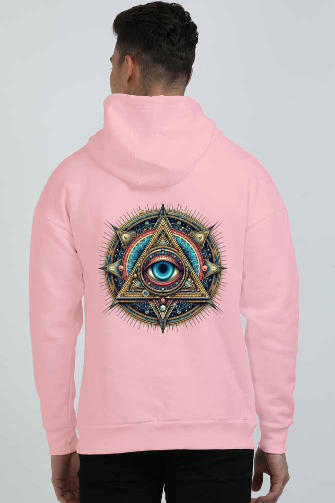 Cosmic Eye Symbol Oversized Unisex Hoodie