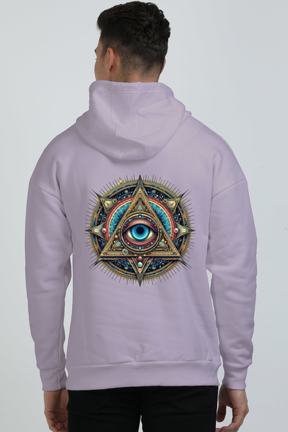 Cosmic Eye Symbol Oversized Unisex Hoodie