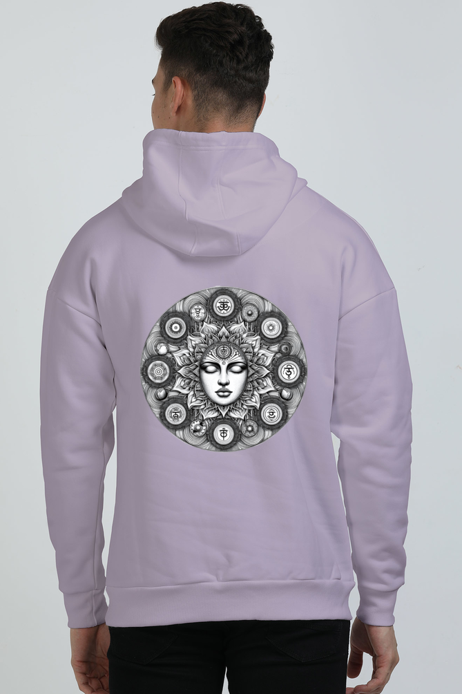 Serene Chakra Mandala Unisex Oversized Hoodie