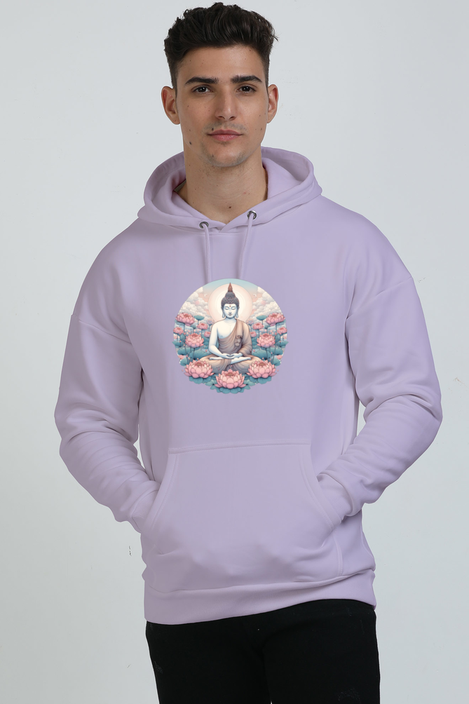 Sacred Peaceful Bloom Oversized Unisex Hoodie