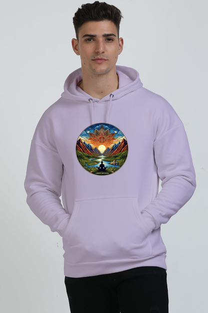 Nature Harmony Meditation Oversized Unisex Hoodie