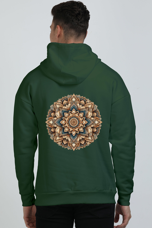 Intricate Mandala Art Oversized Unisex Hoodie