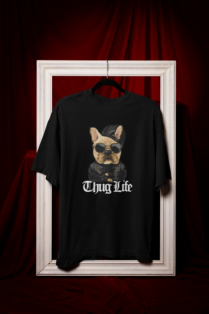 Bulldog Thug Life Regular T-shirt