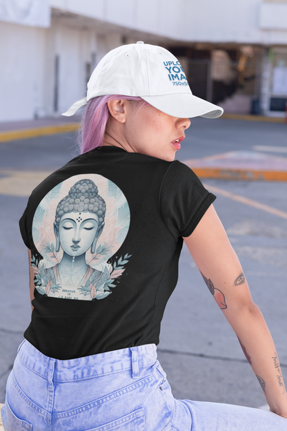 Serene Buddha Meditation Oversized T-shirt