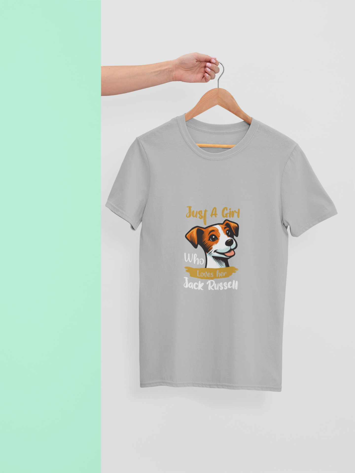 Jack Russell Love Oversized T-shirt