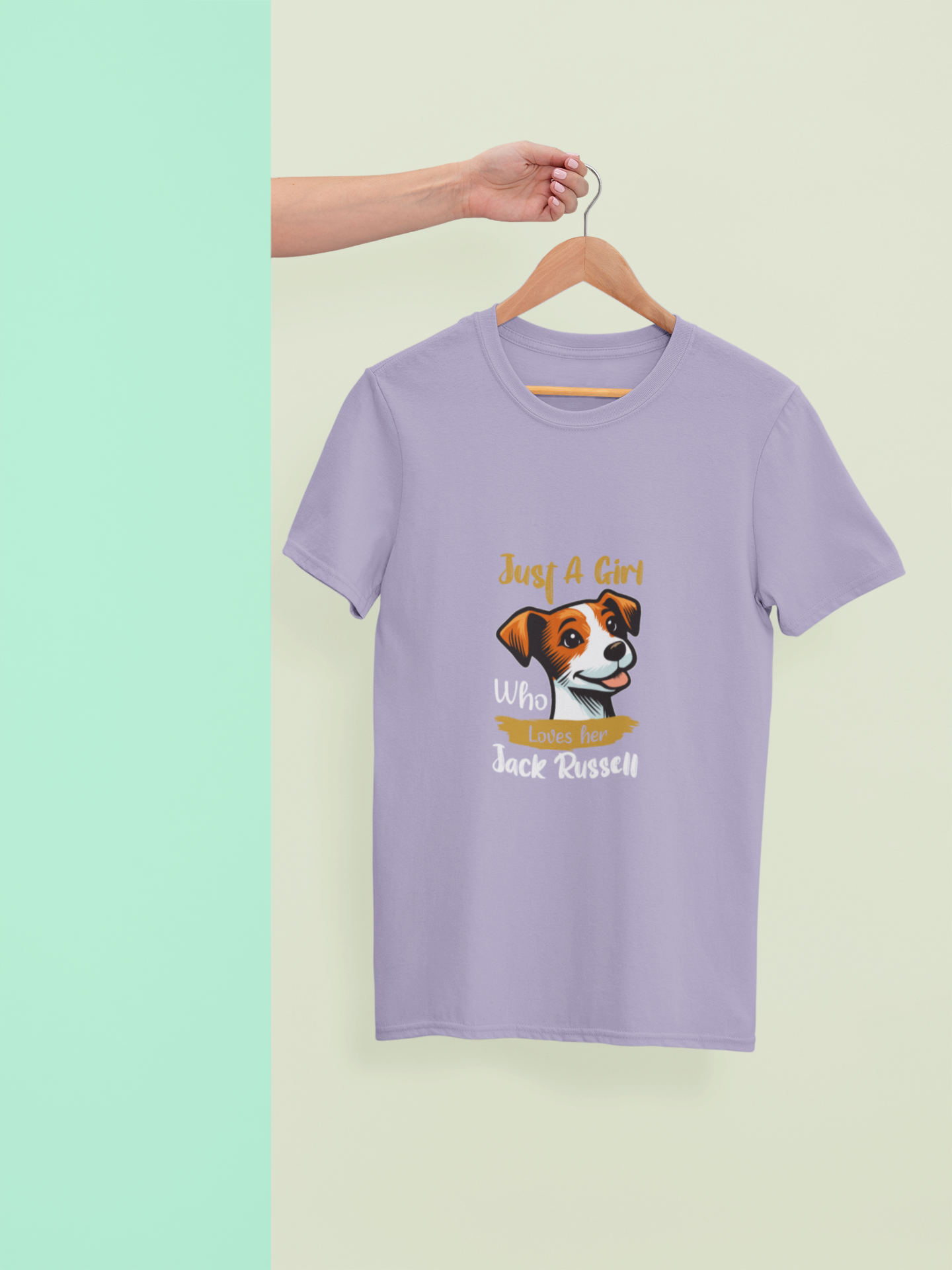 Jack Russell Love Oversized T-shirt