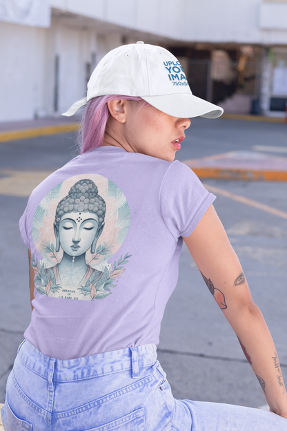 Serene Buddha Meditation Oversized T-shirt