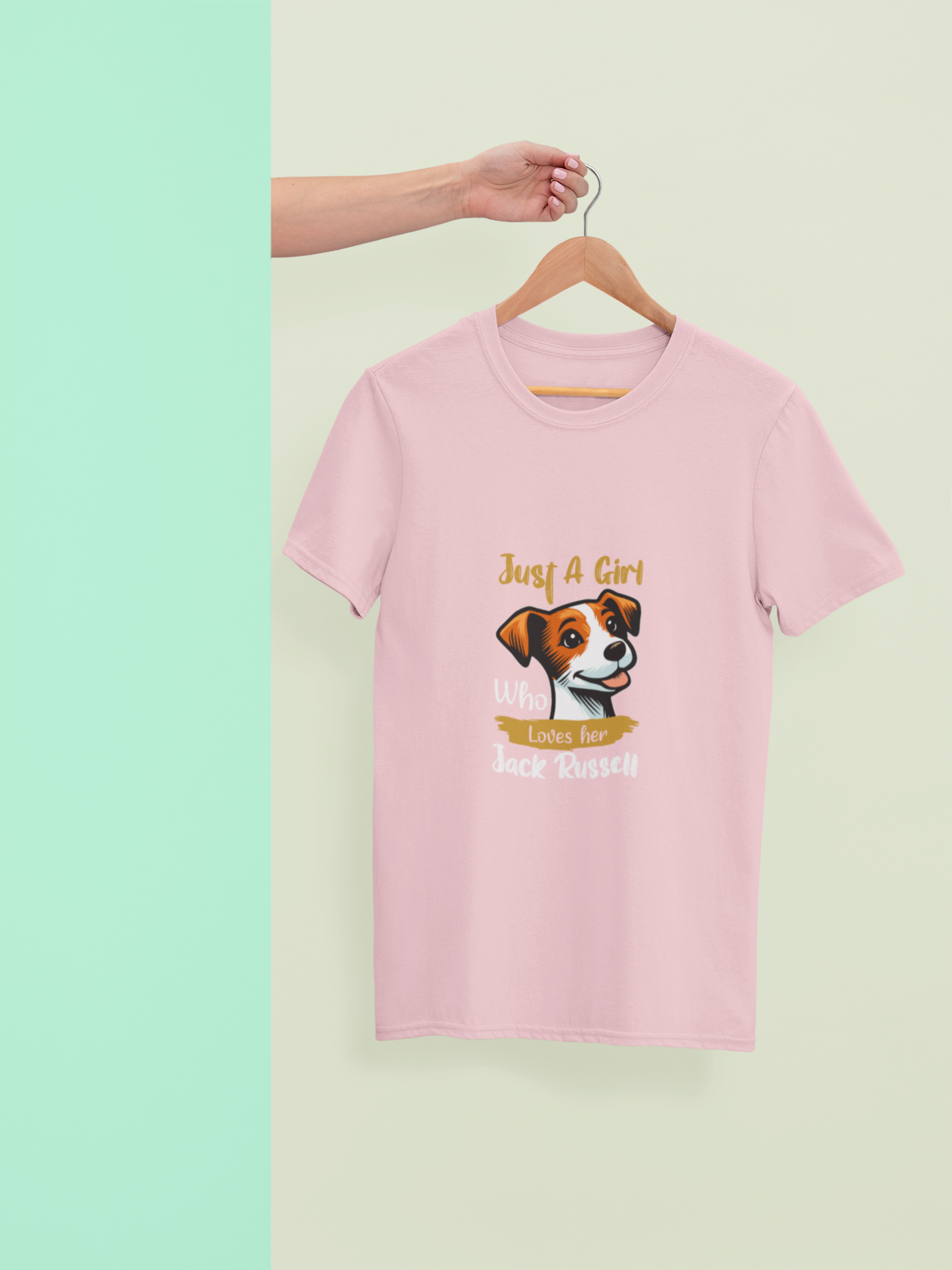 Jack Russell Love Oversized T-shirt