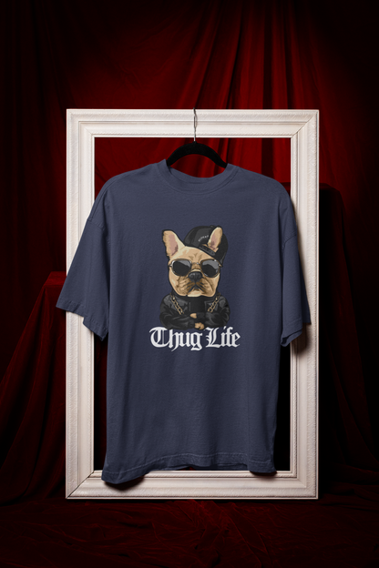 Bulldog Thug Life Regular T-shirt