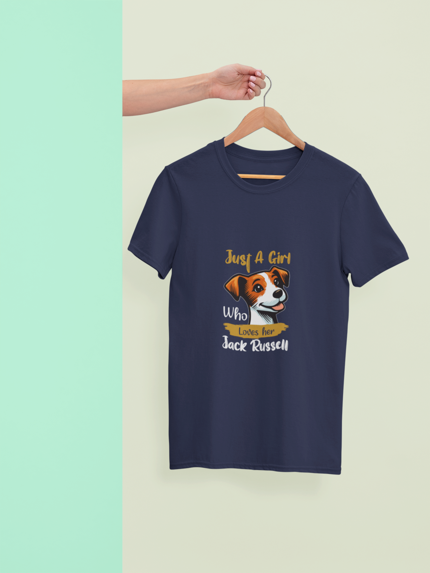 Jack Russell Love Oversized T-shirt