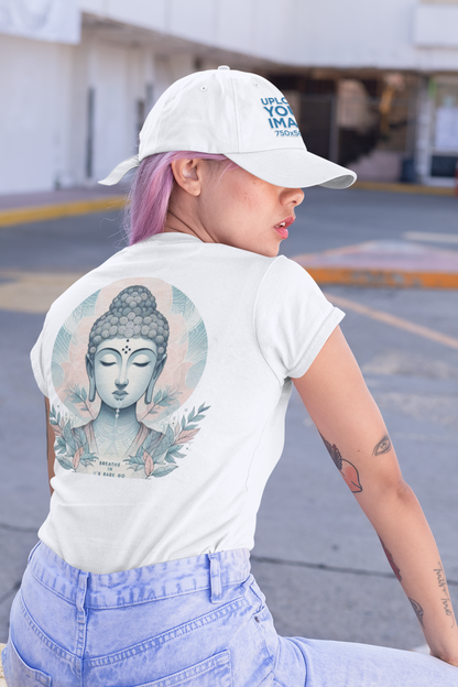 Serene Buddha Meditation Oversized T-shirt